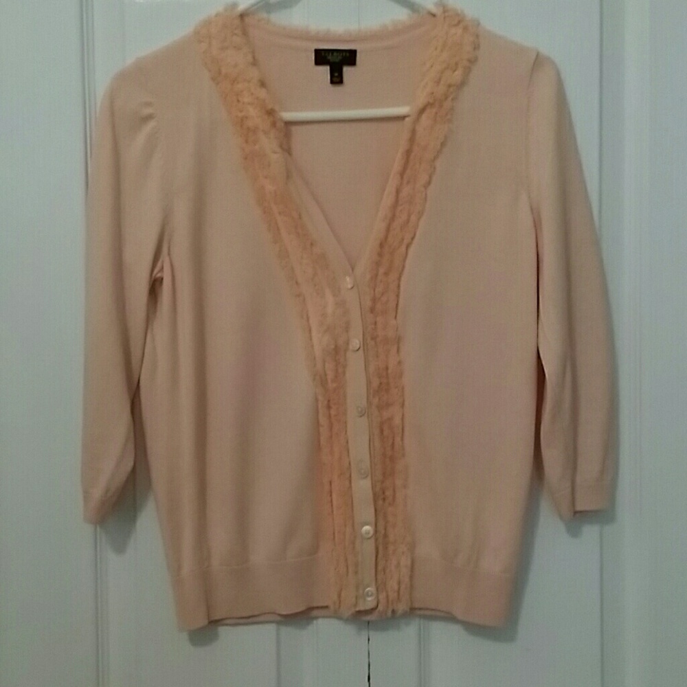 Talbots Silk/Cotton 3/4 Sleeve Sweater